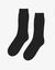 Chaussettes en laine mérinos recyclée | noir "deep black" - Colorful Standard