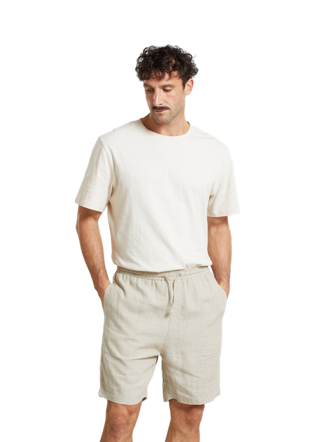 Short en lin | beige "shorts vejle linen ecru"