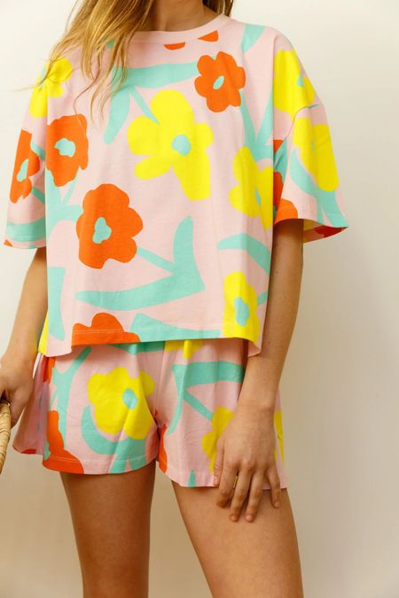 Pyjama en coton bio | jaune "lorea" - We Are Jolies