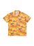 Chemise manches courtes jaune en tencel - arvid hawaii sunflower