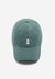 Casquette verte sapin en coton bio - yenaas bold green spruce