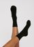 Pack 2 paires de chaussettes hautes en coton bio | noir "black"