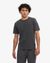 T-shirt manches courtes délavé en coton bio | noir "classic organic tee faded black"