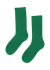Chaussettes hautes en coton bio | vert "kelly green"