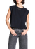 T-shirt en coton bio | noir "ovar - black"