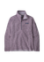 Polaire zippée en polyester recyclé | violet "w's better sweater 1/4 zip milkweed mauve"