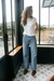 Jean ample bleu clair en coton bio - rebecca jeans vintage legacy - Samsoe Samsoe