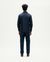 Chemise en coton bio | marine "navy nascar shirt - blue" - Thinking Mu - 4