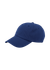 Casquette en coton bio | bleu "organic cotton cap - marine blue"