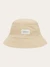 Bob beige en coton bio - twill block bucket hat safari