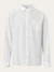 Chemise blanche en lin bio - custom fit linen shirt bright white - Knowledge Cotton Apparel