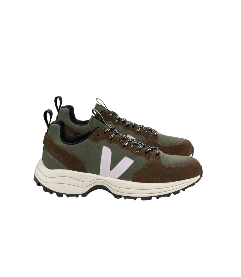 Baskets venturi vc suede mud parme multico - Veja