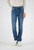 Jean slim en coton bio et coton recyclé | bleu "regular swan authentic indigo"