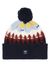 Bonnet en laine certifiée | multicolore "faroe island beanie"