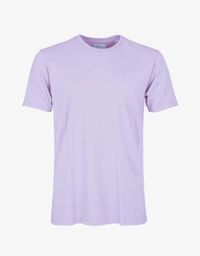 T-shirt lilas en coton bio - soft lavender
