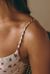 Haut de maillot en matière recyclée | blanc à motifs "capucine strawberry haut" - Nénés Paris