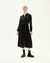 Robe midi en ecovero | noir "black gabriela dress"
