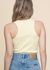 Débardeur en coton biologique | jaune "kanitaa - early yellow" - Armedangels