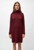 Robe pull bordeaux en coton bio - sienna