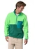 Polaire col zippé en recyclé | tricolore "microdini 1/2 zip p/o gather green"