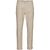 Chino droit beige en coton et lin bio - chuck