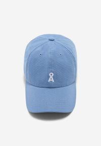 Casquette bleue glacier en coton bio - yenaas bold iceberg blue