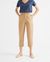 Pantalon léger ample camel en chanvre, coton bio et tencel - rhino