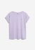 T-shirt en coton bio | lilas "idaara lavender light"