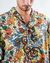 Chemise en coton bio et lyocell | multicolore "irezumi tattoo aloha" - Brava Fabrics