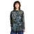 Chemise en tencel | motifs floraux "shirt kosta botanical quilt black"