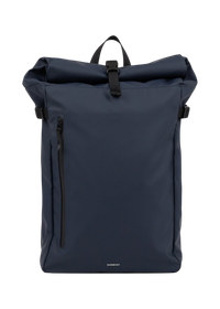 Sac à dos 20l en nylon recyclé | bleu "stream slim rolltop m - navy"