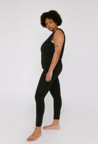 Legging noir en nylon recyclé - black