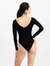Body en coton bio | noir "louise noir ebène" - Mina Storm