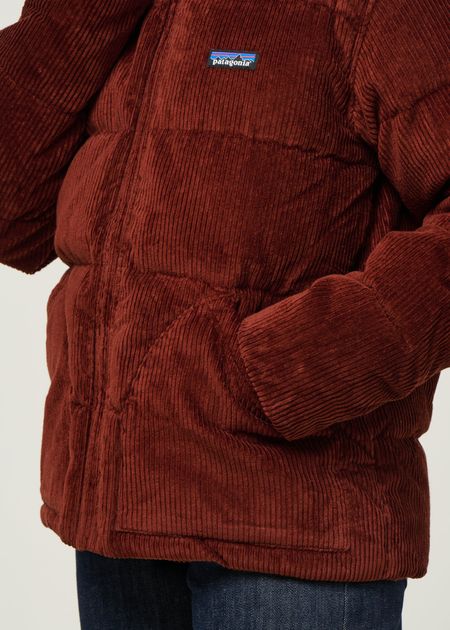 Doudoune velours en matière recyclée | marron "w's cord fjord jkt - dvl" - Patagonia