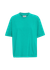 T-shirt oversize en coton bio | bleu "tropical sea"