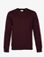 Sweat en coton bio | bordeaux "oxblood red" - Colorful Standard