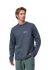 Sweat en matières recyclées | bleu "lw unity fitz wildrise crew new navy"