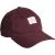 Casquette bordeaux en coton bio