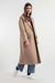 Manteau long en laine recyclée | beige "cappotto lana mara beige cammello" - Rifò