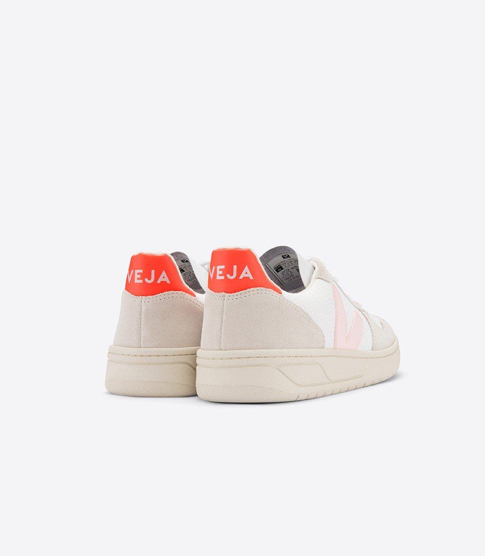 veja v10 white petale orange
