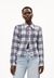 Chemise en coton bio | bleu "fjaania check - morning sky"