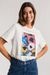 T-shirt en coton bio | écru "molln - off white" - Twothirds
