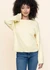 Pull en coton biologique | jaune "williamsburg - jasmine"