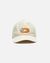 Casquette brodée en coton bio | écru "six pannel foxy"