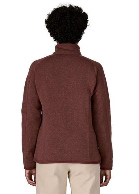 Polaire zippée en polyester recyclé | bordeaux "w's better sweater 1/4 zip - dak" - Patagonia