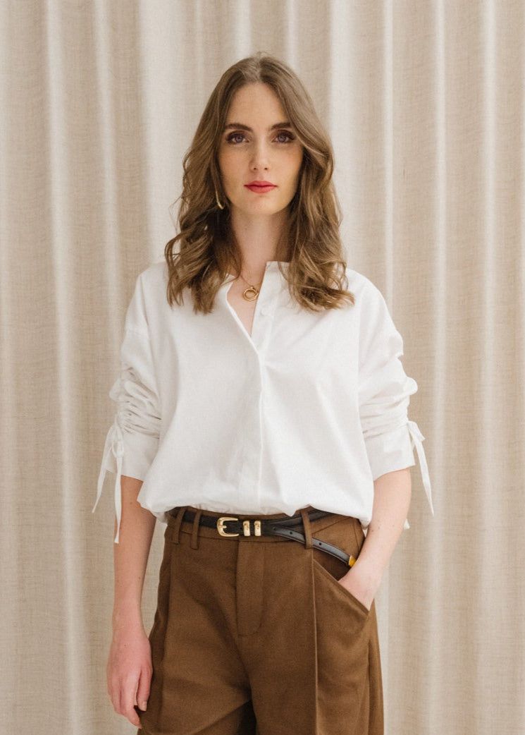 Chemise frida blanche - Bonjour Demain