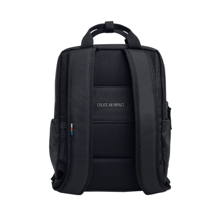 Sac à dos imperméable 11l en matière recyclée | black "daypack 2.0 black" - Got Bag