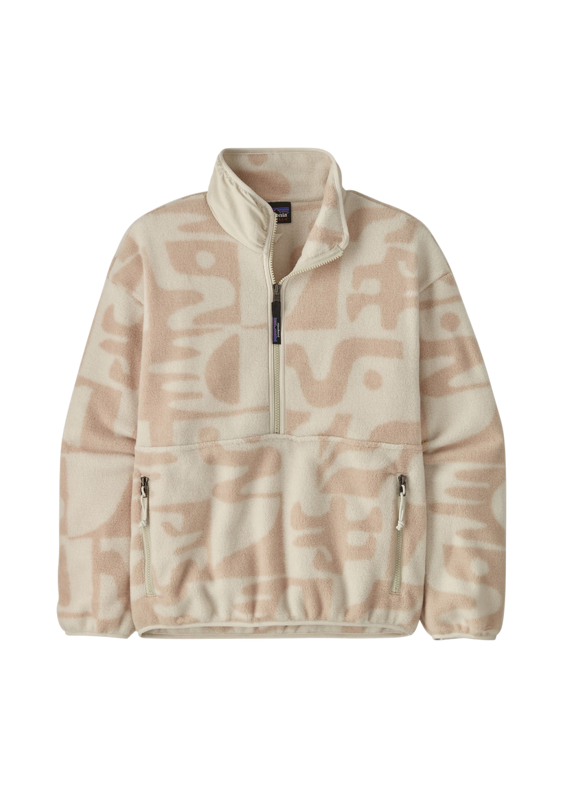 Polaire en matière recyclée | écru "synch marsupial - mtdy" - Patagonia