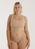 String en coton bio | beige "core thong hazelnut" - Organic Basics