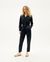 Combinaison bleue foncée en coton bio - navy hannah jumpsuit